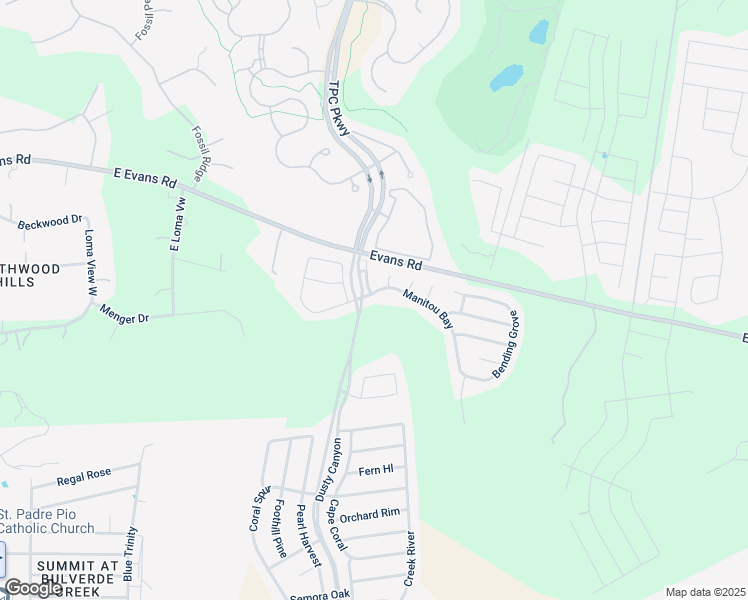 map of restaurants, bars, coffee shops, grocery stores, and more near 4506 Manitou Bay in San Antonio