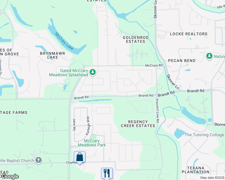 map of restaurants, bars, coffee shops, grocery stores, and more near 3639 Homestead Ridge Lane in Richmond
