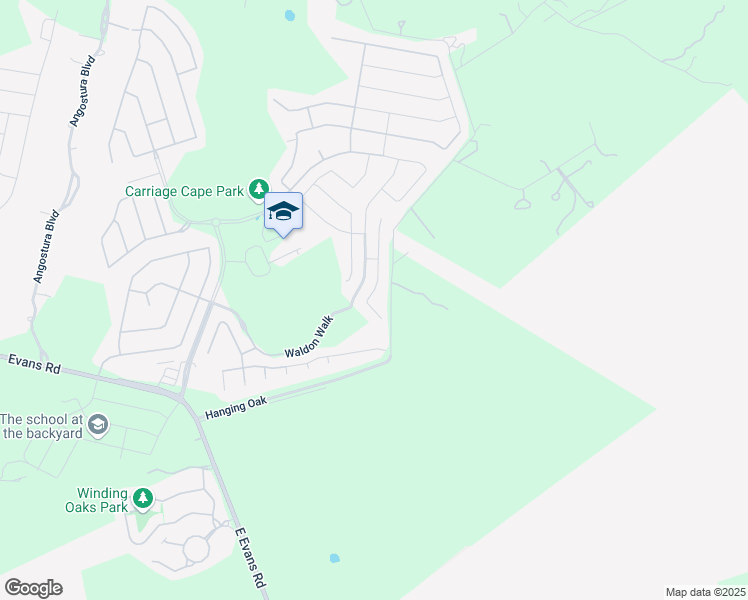 map of restaurants, bars, coffee shops, grocery stores, and more near 21812 Waldon Manor in San Antonio