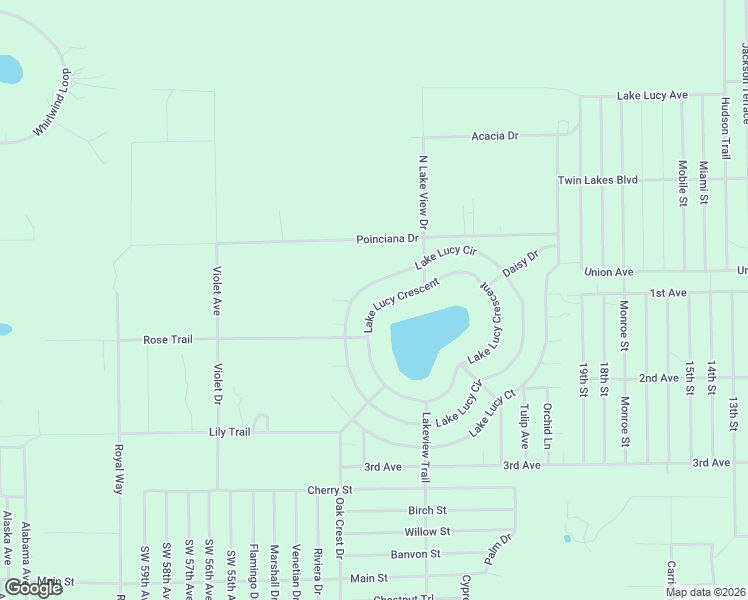 map of restaurants, bars, coffee shops, grocery stores, and more near 215 Lake Lucy Crescent in Interlachen