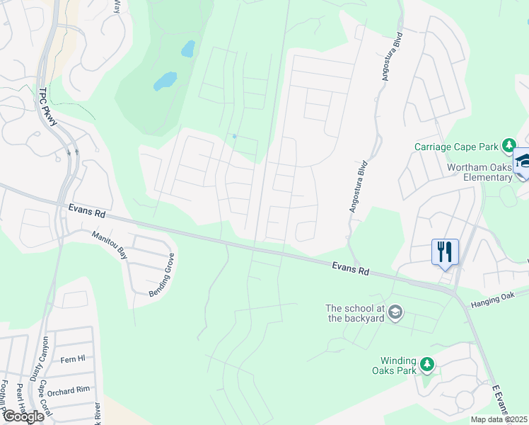 map of restaurants, bars, coffee shops, grocery stores, and more near 5103 Escudero in San Antonio