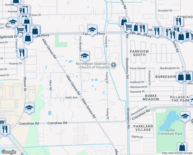 map of restaurants, bars, coffee shops, grocery stores, and more near 1008 Tealway Drive in Pasadena
