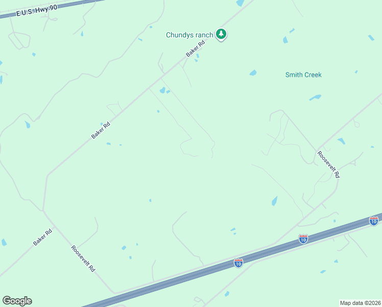map of restaurants, bars, coffee shops, grocery stores, and more near 3597 Baker Ranch Road in Luling