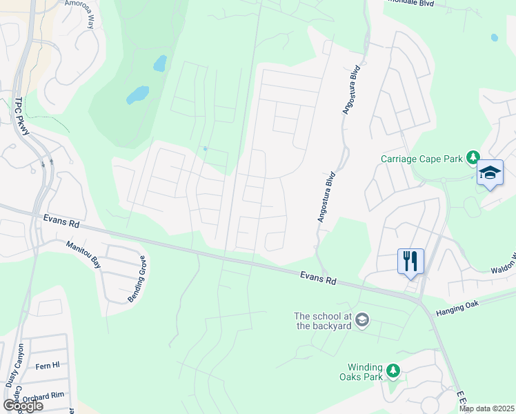 map of restaurants, bars, coffee shops, grocery stores, and more near 5130 Aloe Vera in San Antonio