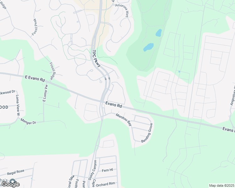 map of restaurants, bars, coffee shops, grocery stores, and more near 5707 TPC Parkway in San Antonio