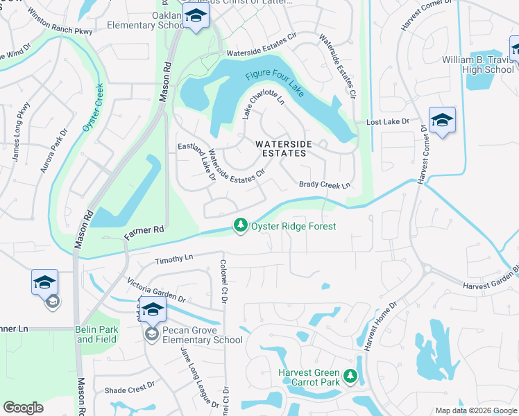 map of restaurants, bars, coffee shops, grocery stores, and more near 1815 Lake Arrowhead Drive in Richmond