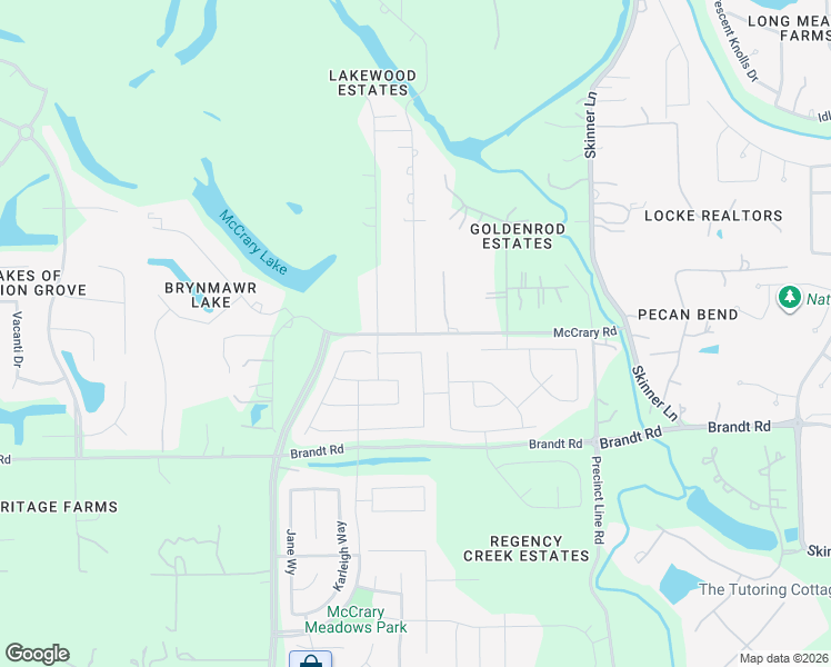 map of restaurants, bars, coffee shops, grocery stores, and more near 4002 McCrary Road in Richmond