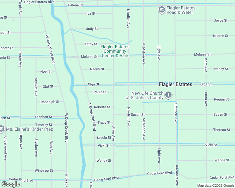 map of restaurants, bars, coffee shops, grocery stores, and more near 10130 Oliver Avenue in Hastings