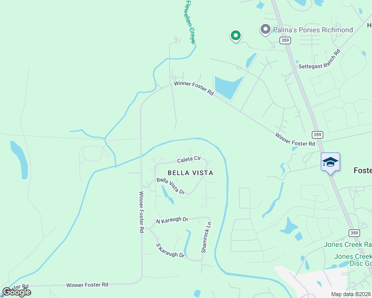 map of restaurants, bars, coffee shops, grocery stores, and more near 223 Caleta Circle in Richmond