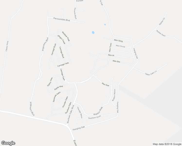 map of restaurants, bars, coffee shops, grocery stores, and more near 22259 Akin Fawn in San Antonio