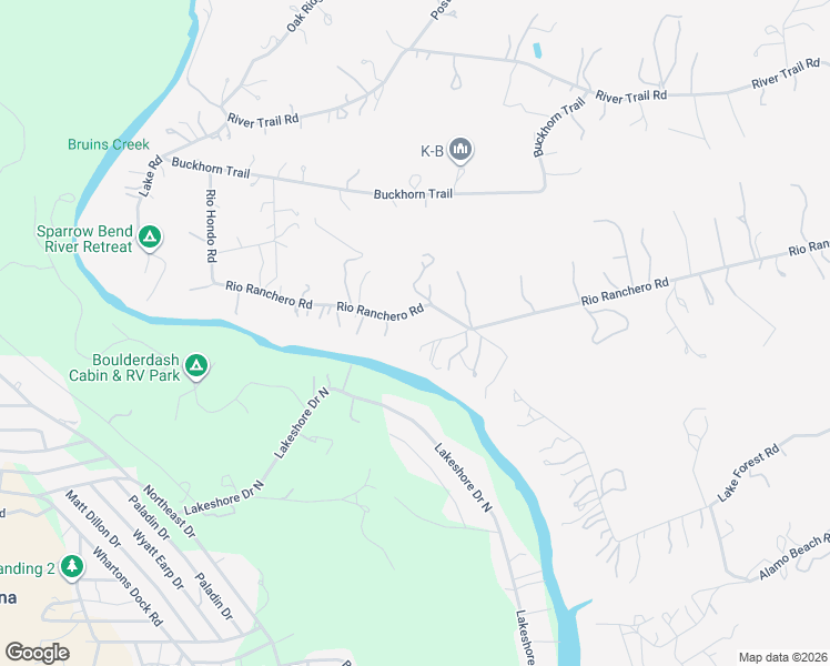 map of restaurants, bars, coffee shops, grocery stores, and more near 1647 Rio Ranchero in Pipe Creek
