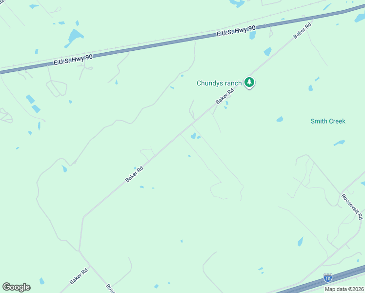 map of restaurants, bars, coffee shops, grocery stores, and more near 3575 Baker Road in Kingsbury