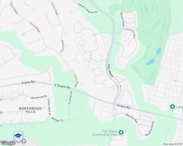 map of restaurants, bars, coffee shops, grocery stores, and more near 22501 Viajes in San Antonio