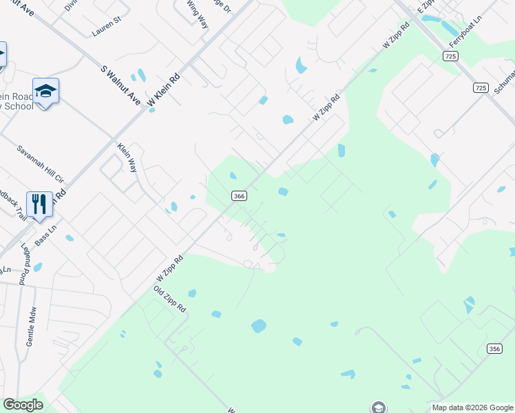 map of restaurants, bars, coffee shops, grocery stores, and more near 3123 Vista Verde Drive in New Braunfels