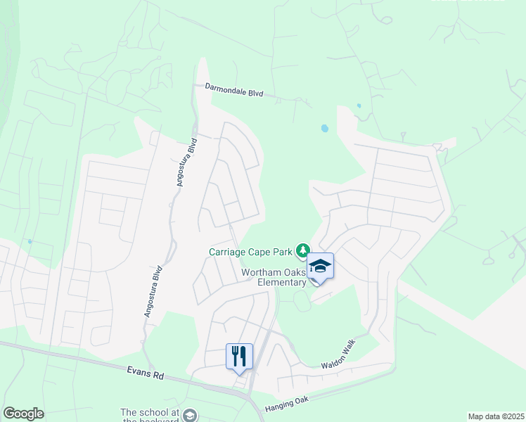 map of restaurants, bars, coffee shops, grocery stores, and more near 22606 Allegro Creek in San Antonio