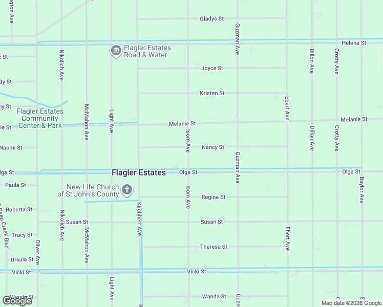 map of restaurants, bars, coffee shops, grocery stores, and more near 4365 Nancy Street in Hastings