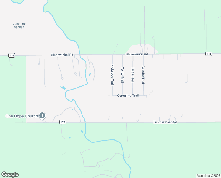 map of restaurants, bars, coffee shops, grocery stores, and more near 156 Kickapoo Trail in Seguin