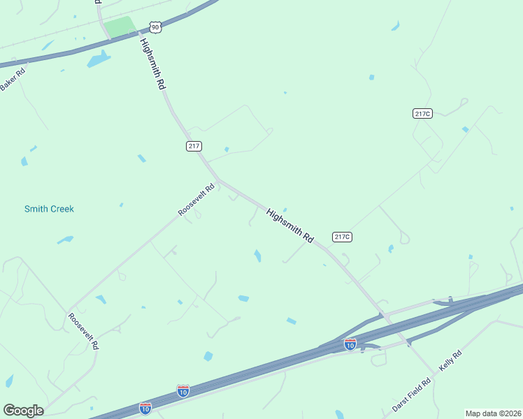 map of restaurants, bars, coffee shops, grocery stores, and more near 950 Highsmith Road in Luling