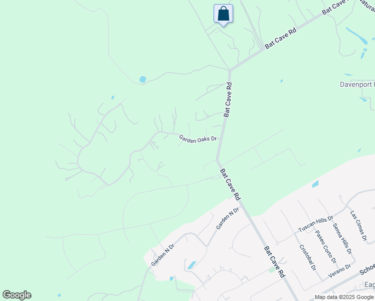 map of restaurants, bars, coffee shops, grocery stores, and more near 8220 Garden Oaks Drive in San Antonio