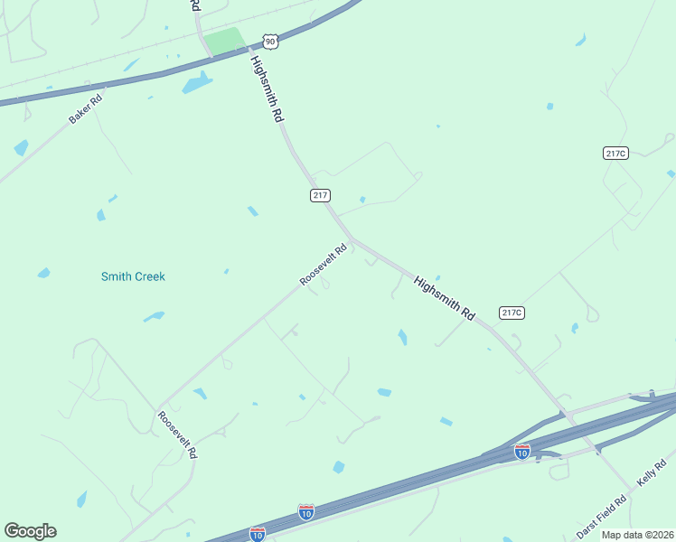 map of restaurants, bars, coffee shops, grocery stores, and more near 151 Roosevelt Road in Luling