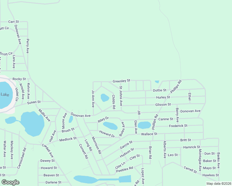 map of restaurants, bars, coffee shops, grocery stores, and more near 127 Saint Johns Avenue in Interlachen