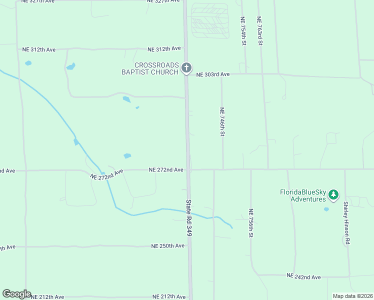map of restaurants, bars, coffee shops, grocery stores, and more near 3431 Florida 349 in Old Town