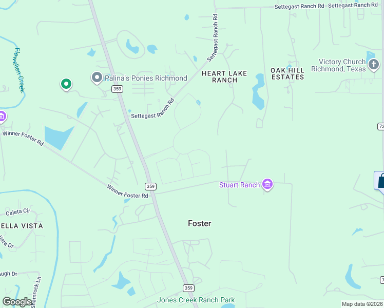map of restaurants, bars, coffee shops, grocery stores, and more near 19 Cowboy Way in Richmond