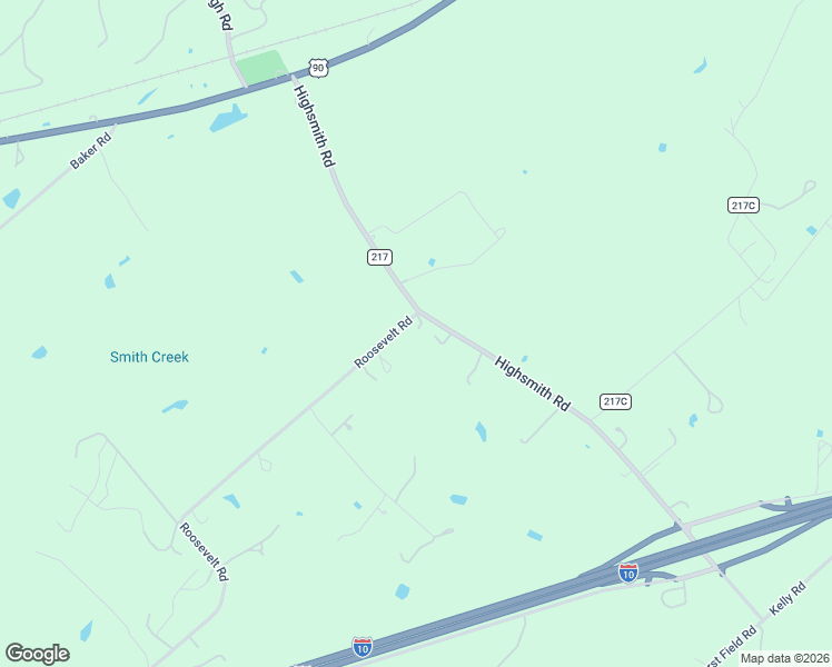 map of restaurants, bars, coffee shops, grocery stores, and more near 151 Roosevelt Road in Luling