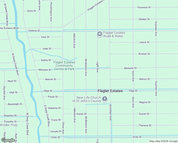 map of restaurants, bars, coffee shops, grocery stores, and more near 4535 Melanie Street in Hastings