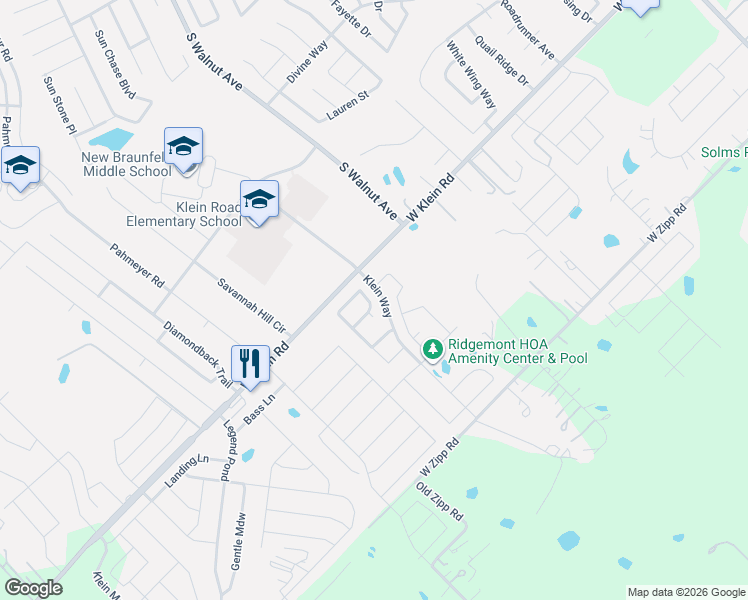 map of restaurants, bars, coffee shops, grocery stores, and more near 12496 West Interstate 10 in Marion