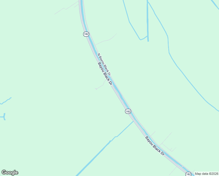 map of restaurants, bars, coffee shops, grocery stores, and more near 5761 Bayou Black Drive in Gibson