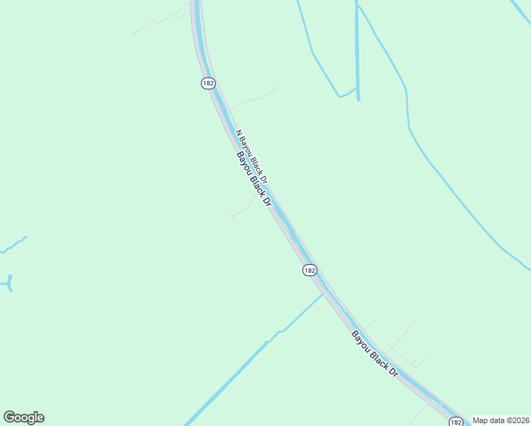 map of restaurants, bars, coffee shops, grocery stores, and more near 5761 Bayou Black Drive in Gibson