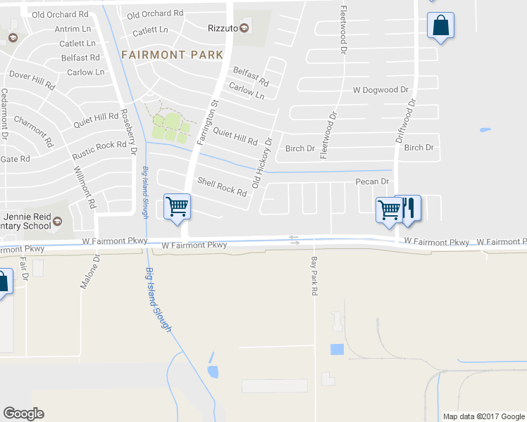 map of restaurants, bars, coffee shops, grocery stores, and more near 3836 Pecan Circle in La Porte