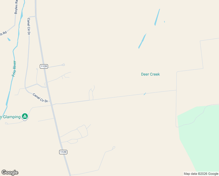 map of restaurants, bars, coffee shops, grocery stores, and more near 523 Kahn Drive in Rio Frio