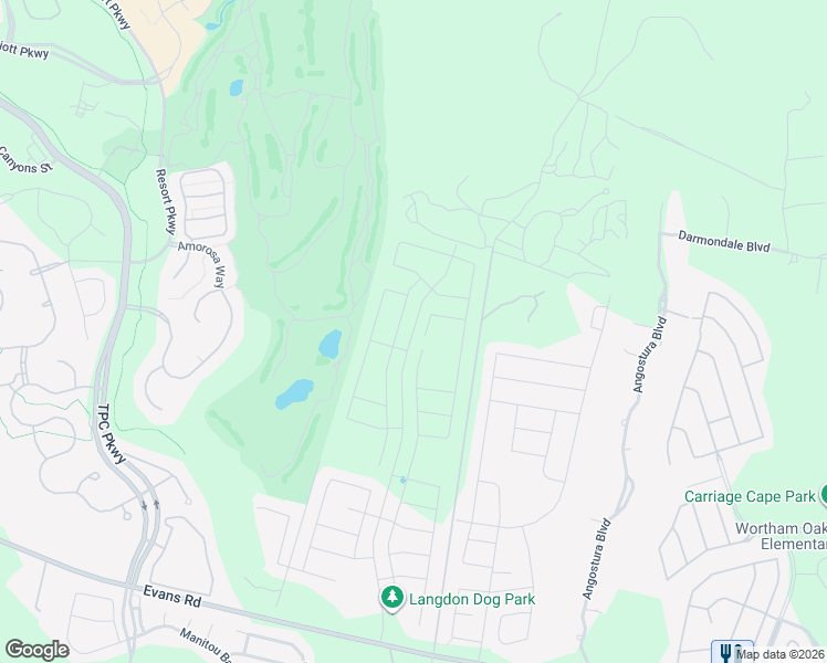 map of restaurants, bars, coffee shops, grocery stores, and more near 23215 Cibolo Vista in San Antonio