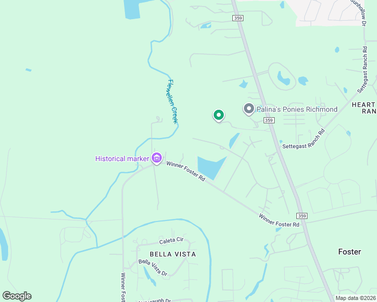 map of restaurants, bars, coffee shops, grocery stores, and more near 819 Leaning Oak Trail in Richmond