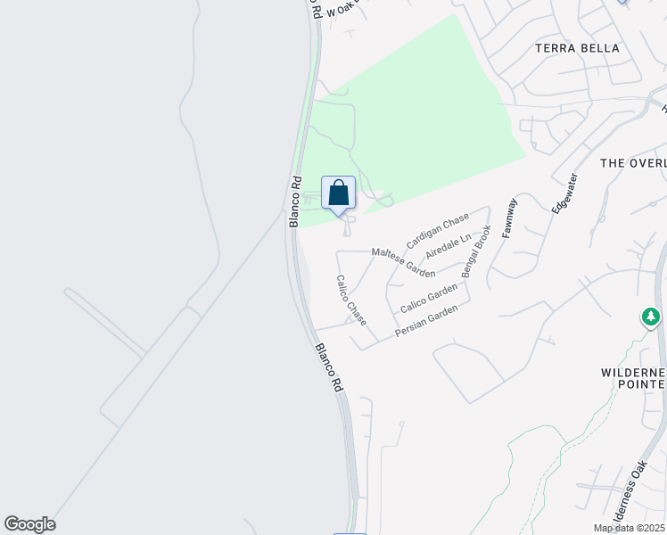 map of restaurants, bars, coffee shops, grocery stores, and more near 23919 Calico Chase in San Antonio