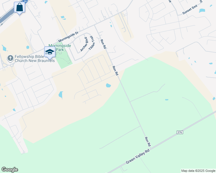 map of restaurants, bars, coffee shops, grocery stores, and more near 112 Seth Raynor Drive in New Braunfels