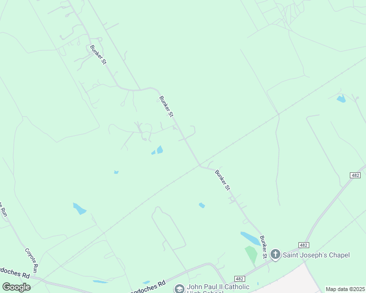 map of restaurants, bars, coffee shops, grocery stores, and more near 1021 Rose Lane in New Braunfels