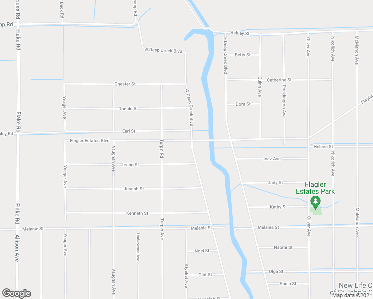 map of restaurants, bars, coffee shops, grocery stores, and more near 9805 West Deep Creek Boulevard in Hastings