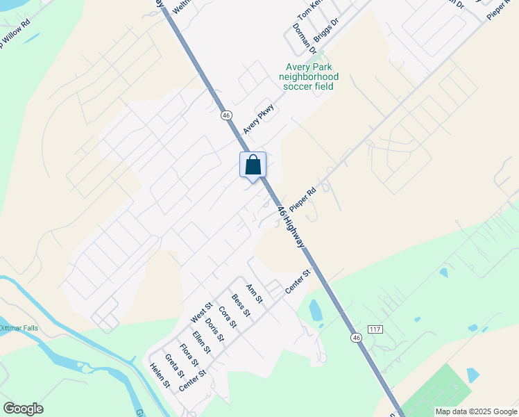 map of restaurants, bars, coffee shops, grocery stores, and more near 2332 Texas 46 in New Braunfels