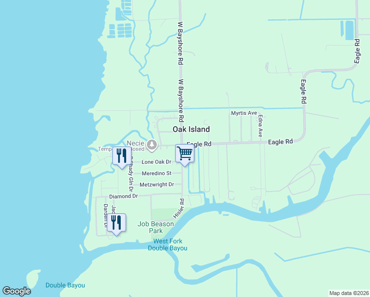 map of restaurants, bars, coffee shops, grocery stores, and more near in Chambers County