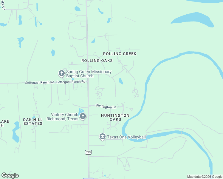 map of restaurants, bars, coffee shops, grocery stores, and more near 6623 Riva Ridge Drive in Richmond
