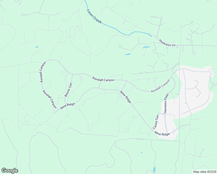 map of restaurants, bars, coffee shops, grocery stores, and more near 10719 Nina Ridge in San Antonio