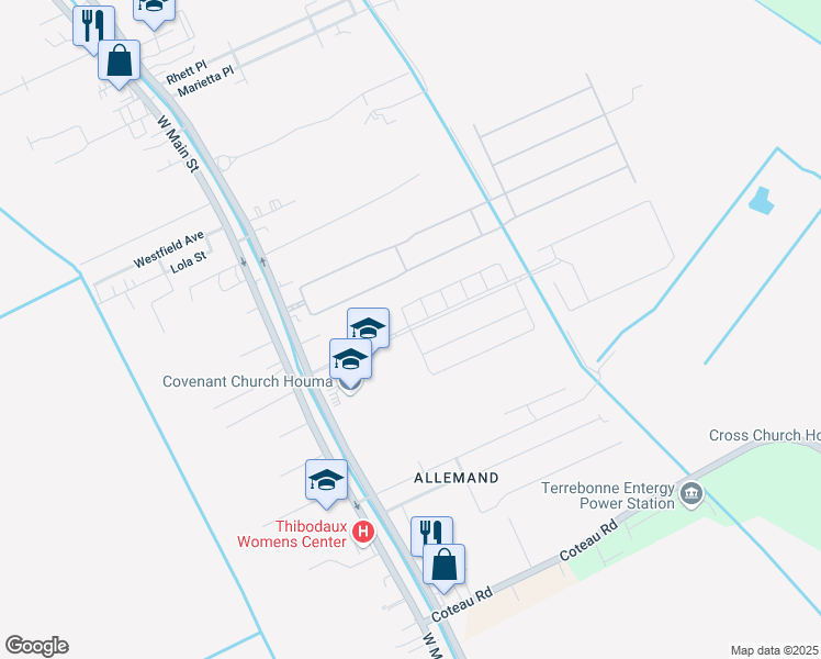 map of restaurants, bars, coffee shops, grocery stores, and more near Rue Des Affaires in Gray
