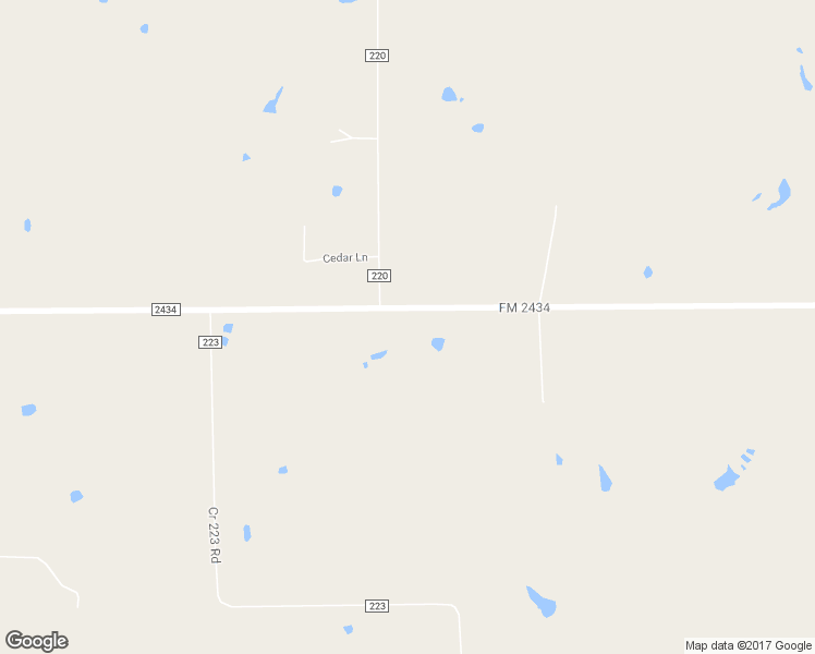 map of restaurants, bars, coffee shops, grocery stores, and more near 1288 FM 2434 in Weimar