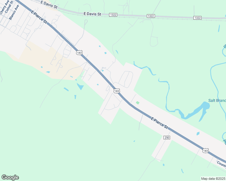 map of restaurants, bars, coffee shops, grocery stores, and more near 194 Falcon Dr in Luling