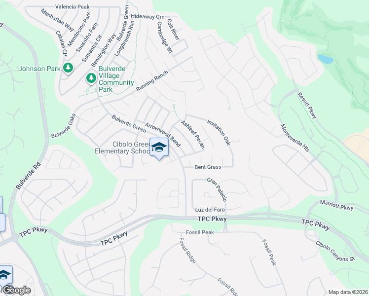 map of restaurants, bars, coffee shops, grocery stores, and more near 3915 Torey Mesquite in San Antonio