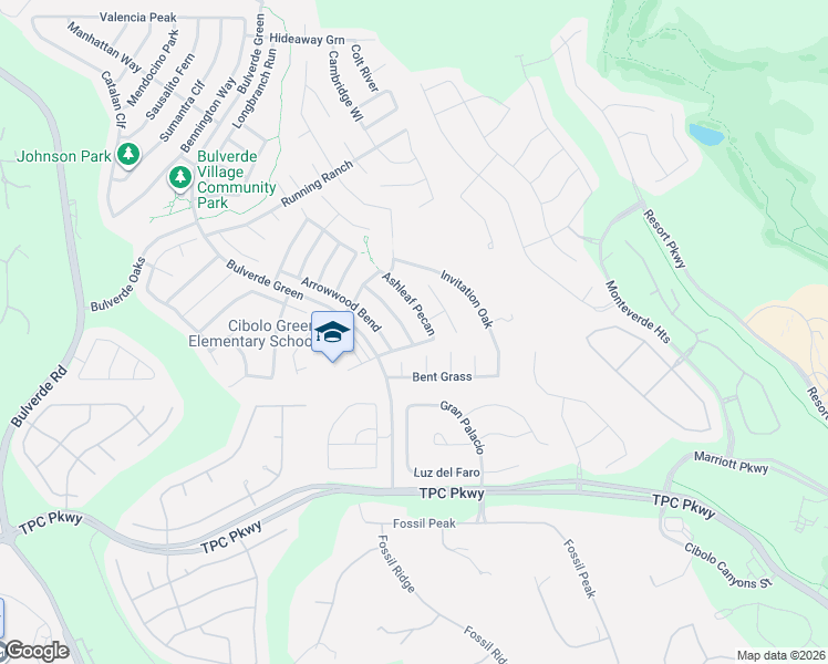 map of restaurants, bars, coffee shops, grocery stores, and more near 3915 Torey Mesquite in San Antonio