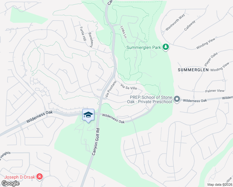 map of restaurants, bars, coffee shops, grocery stores, and more near 1211 Via Milano in San Antonio